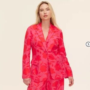 Women's Classic Rose Blazer - kate spade new york x Target Pink/Red size XS NWT